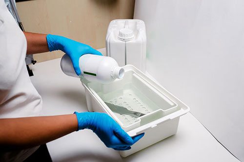 usos del glutaraldehido 